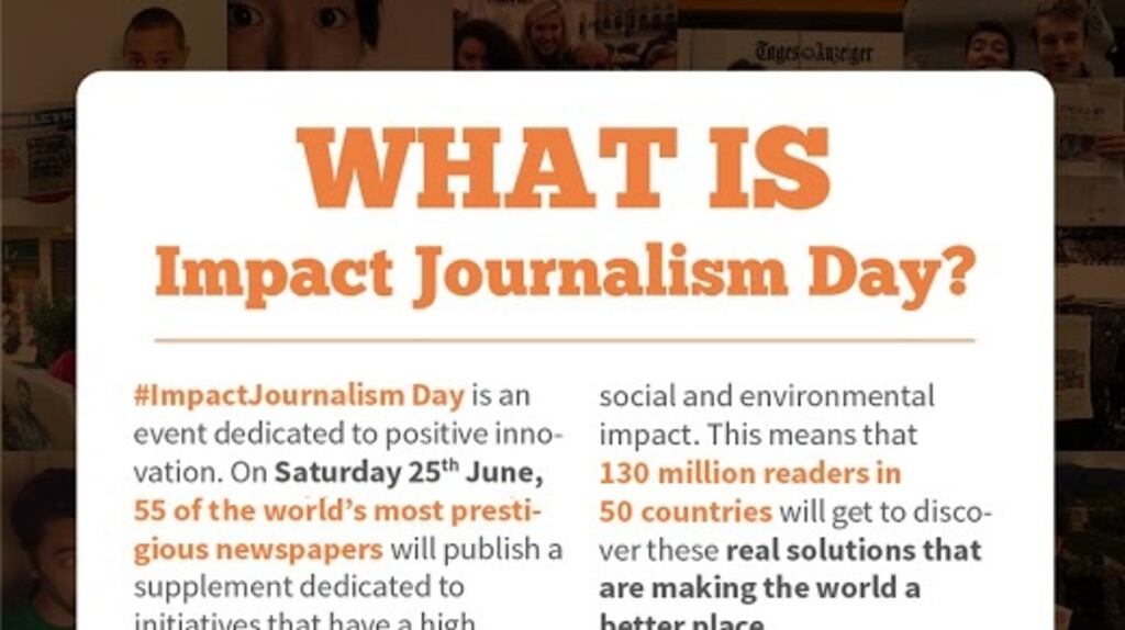 Irish organisations are invited to submit applications before Friday, February 26th for projects that can “change the world for the better”. Photograph: Sparknews