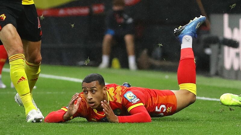 Norwich City forward Adam Idah is among an exciting crop of young Irish players. Photograph: Richard Heathcote/EPA