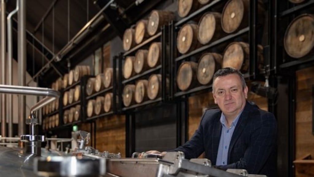Darryl McNally, consultant distiller at the Dublin Liberties Distillery