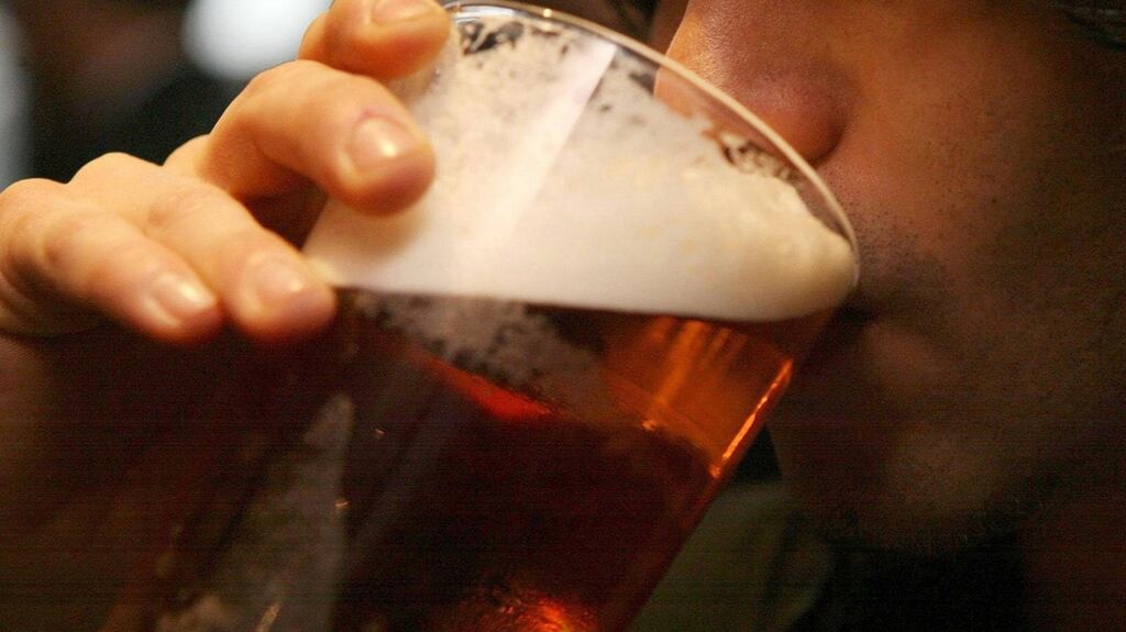 In 2014, Irish drinkers consumed an average of 11 litres of pure alcohol - equal to 29 litres of vodka, 116 bottles of wine or 445 pints of beer. File photograph: Johnny Green/PA Wire