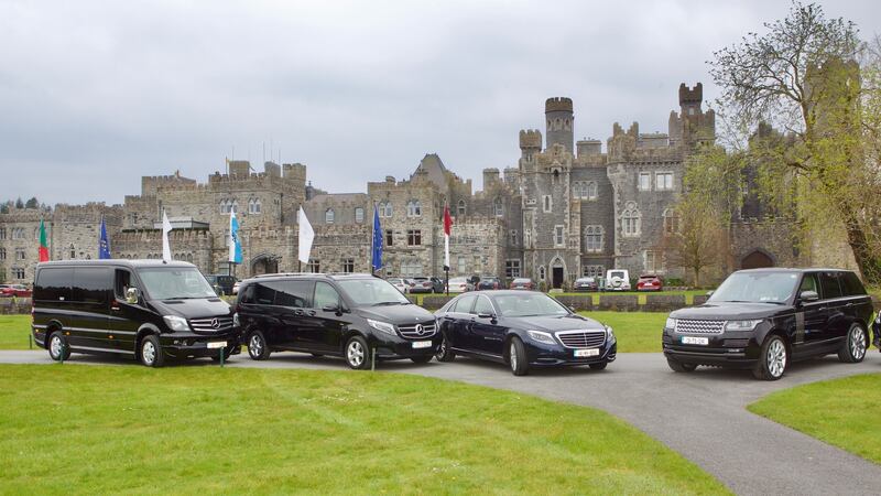 Ireland Chauffeur Travel: fleet of luxury four-wheel drives, limousines and mini-buses