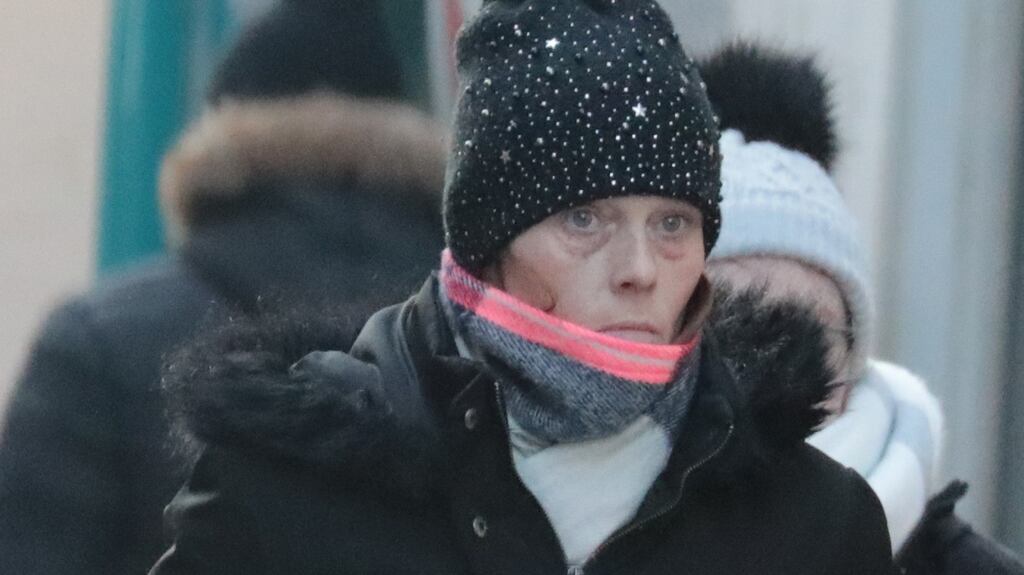 Louise O’Connor, of Millmount Court, Dundrum, who has been found guilty of of a ‘ruse’ to hide Patricia O’Connor’s murder. Photograph: Collins