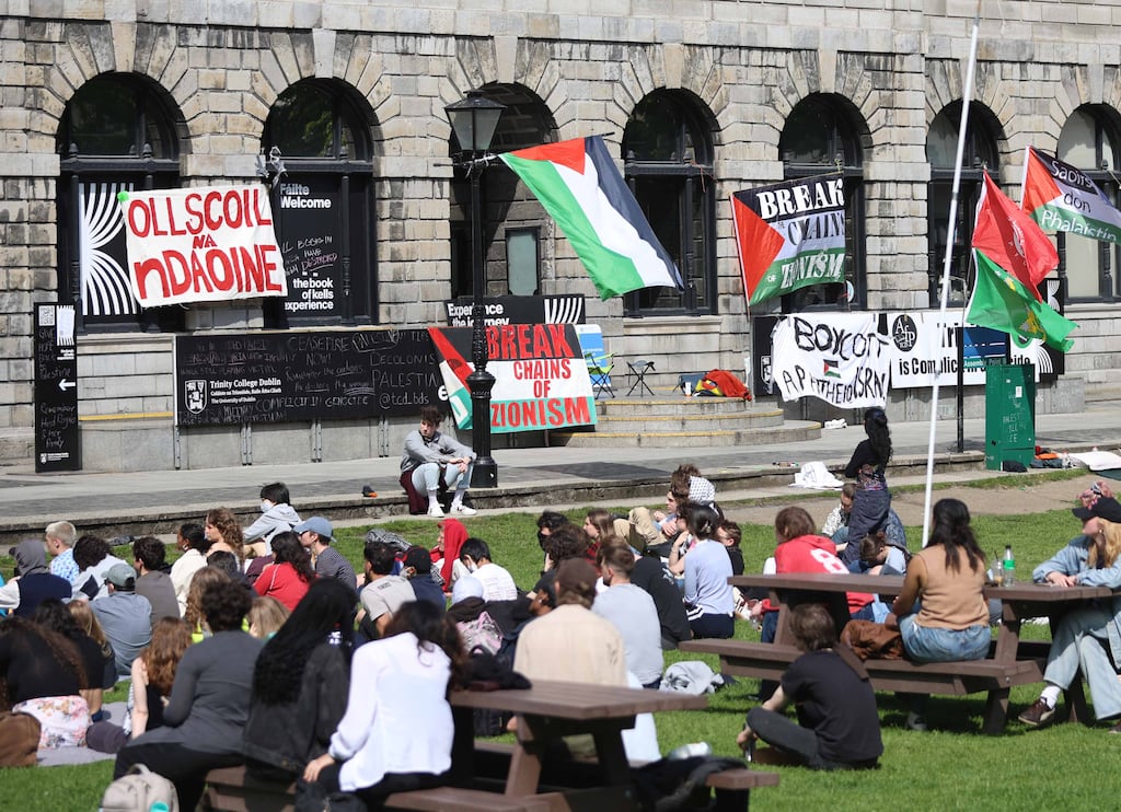 In Ireland, what we saw in TCD and UCD mirrors the sentiments of a concerning portion of Irish society. Photograph: Sasko Lazarov / © RollingNews.ie