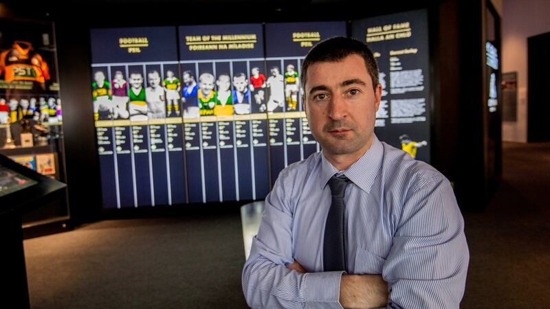 Mark Reynolds: “I’d say you’re looking at 15,000 items at the moment – everything from match programmes and letters.” Photograph: Brenda Fitzsimons