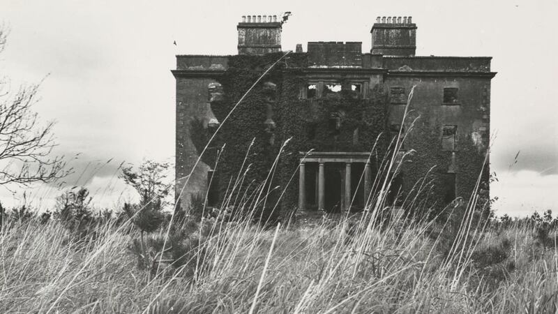Irish big house: Moore Hall, Co Mayo, from Paddy Rossmore: Photographs, published by the Lilliput Press