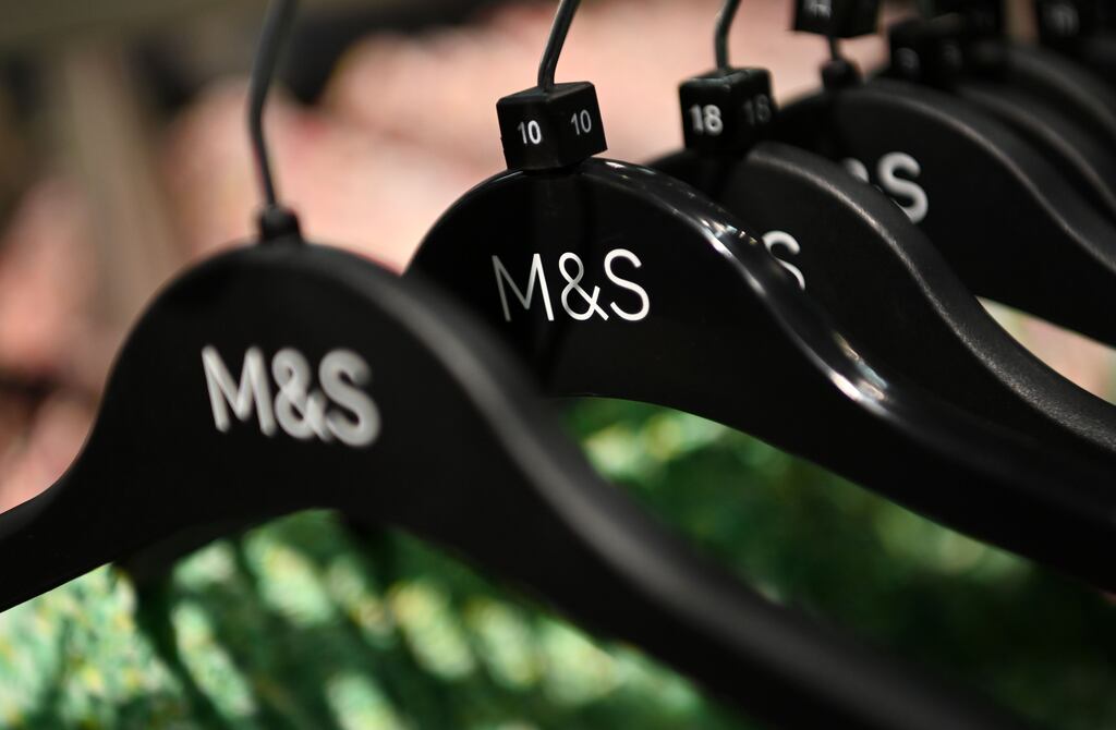 Marks and Spencer said improvement across the group early this year was broad-based with food and clothing sales ahead of 2022. File photograph: Shutterstock