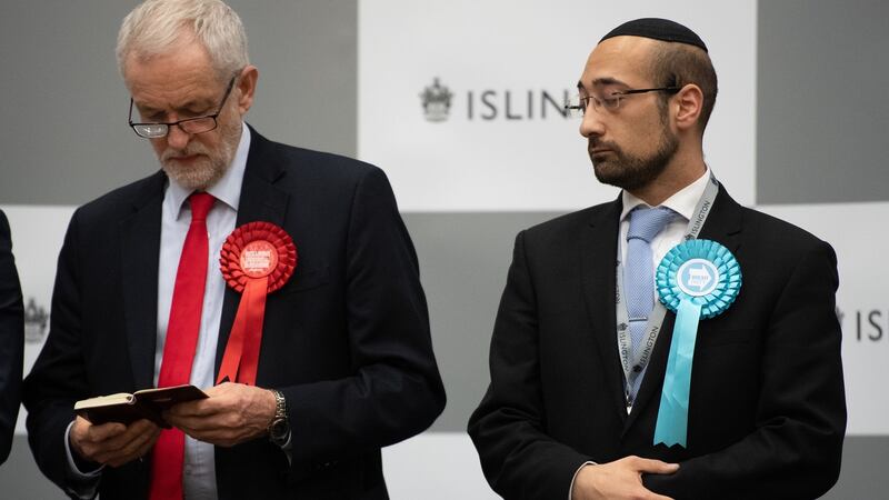 Labour Party leader Jeremy Corbyn has suffered a humiliating defeat in the UK general election and has said he will not lead the UK into another election. Photograph: Getty