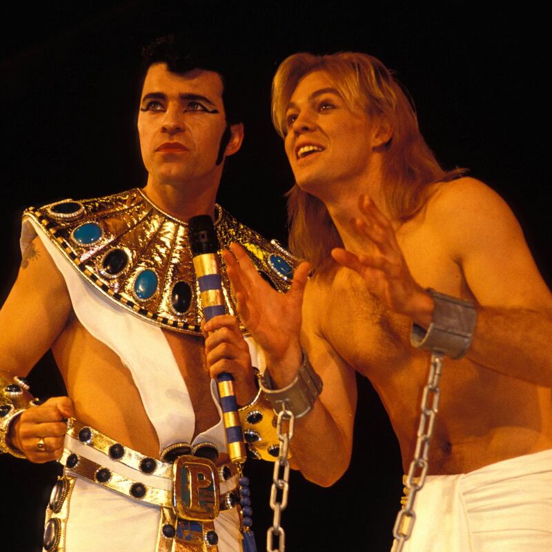 Joseph and the Amazing Technicolor Dreamcoat: Jason Donovan in the musical in 1991. Photograph: Mick Hutson/Redferns via Getty