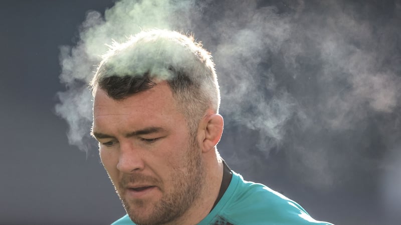 Peter O’Mahony starts once again on the bench for Ireland. Phtograph: Dan Sheridan/Inpho