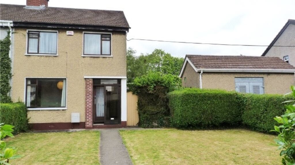 This three-bed terrace in Palmerstown has plenty of scope for expansion