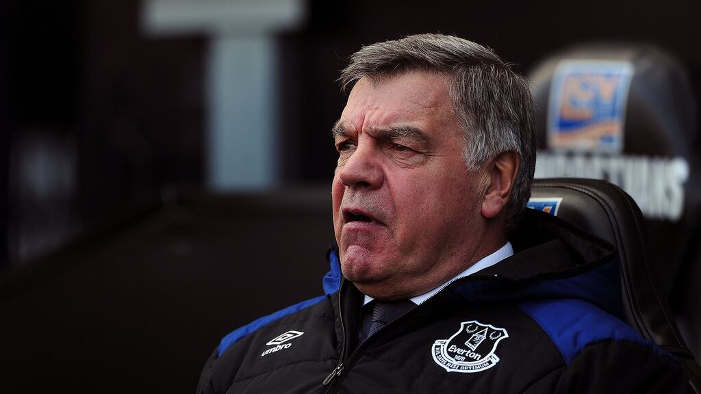 Everton manager Sam Allardyce looks on during the Premier League match between Swansea City and Everton at Liberty Stadium. Photo: Harry Trump/Getty Images