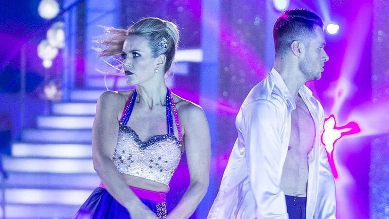 Aoibhín Garrihy: modern take on the paso doble earned her 26 points. Photograph: RTE