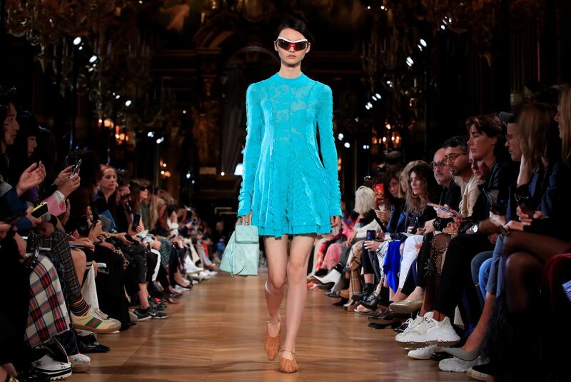 Paris Fashion Week: Stella McCartney spring-summer 2019 collection. Photograph: Gonzalo Fuentes/Reuters