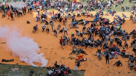 Four killed after Kenyan forces fire shots and teargas to disperse Odinga mourners