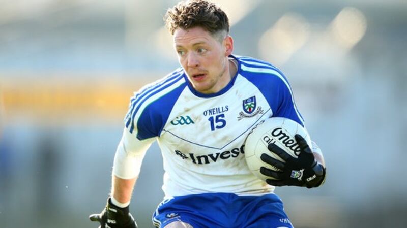 Conor McManus and Monaghan can reach the All-Ireland semi-finals. Photograph: Cathal Noonan/Inpho