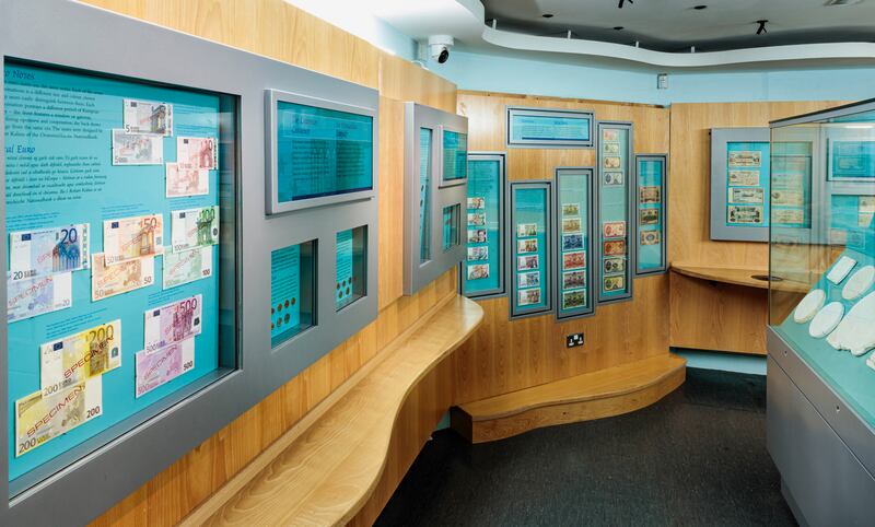 Airgead exhibition at the National Museum of Ireland Decorative Arts and History at Collins Barracks