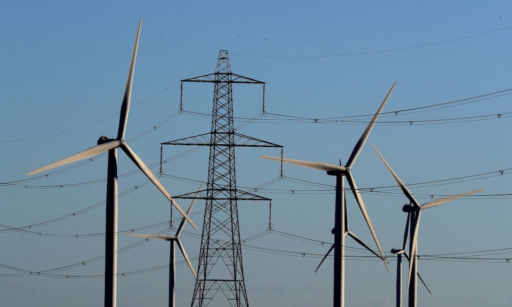 Up to €18 billion in grid investment over the next five years would show 'the Government is serious about addressing issues', Minister said. Photograph: Gareth Fuller/PA Wire