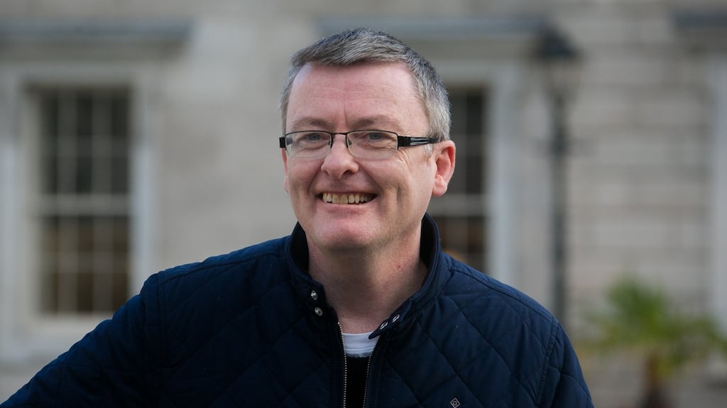 Sinn Féin’s David Cullinane says he regrets his cry of ‘Up the Ra’. Photograph: Gareth Chaney/Collins