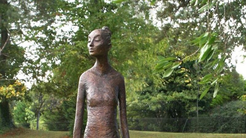 ‘The Letter’: A bronze outdoor sculpture by the Dublin-based artist Bob Quinn