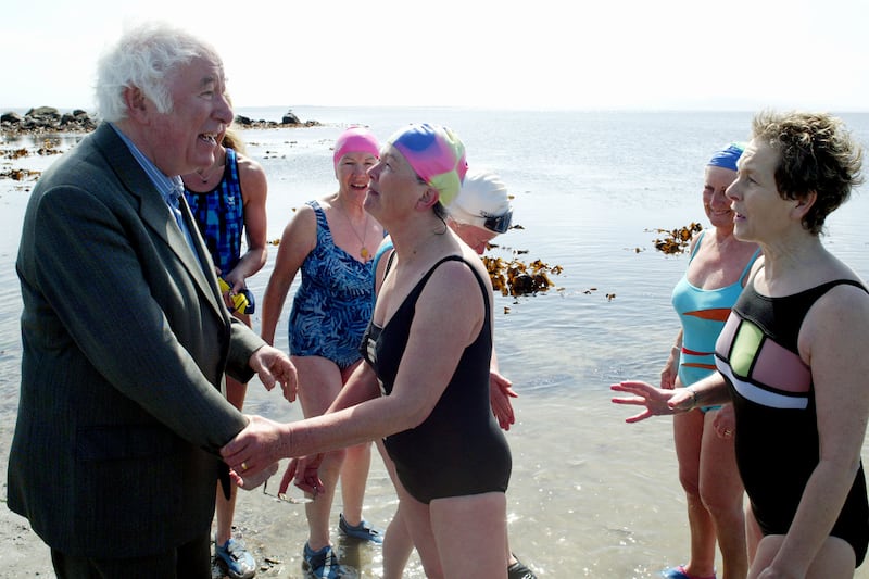 Seamus Heaney pictured at the Cúirt International Festival of Literature in 2008. Photograph: Joe O'Shaughnessy