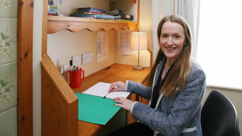 Karen Leonard, family therapist: “There’s a lot of pressure on teenagers in terms of social media, the points system, their image and their sexuality.” Photograph: Brian Farrell