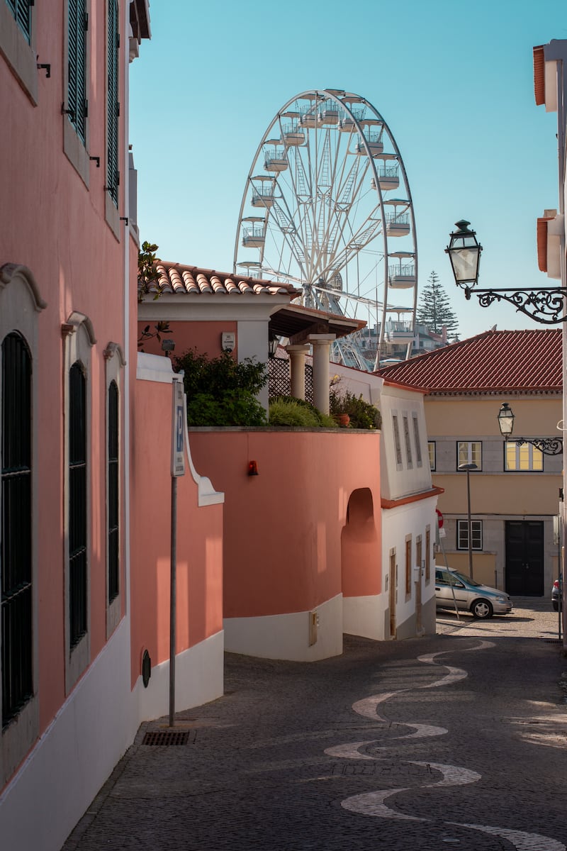 Cascais and its lovely streets. Photograph: Gabriel Mello/Getty