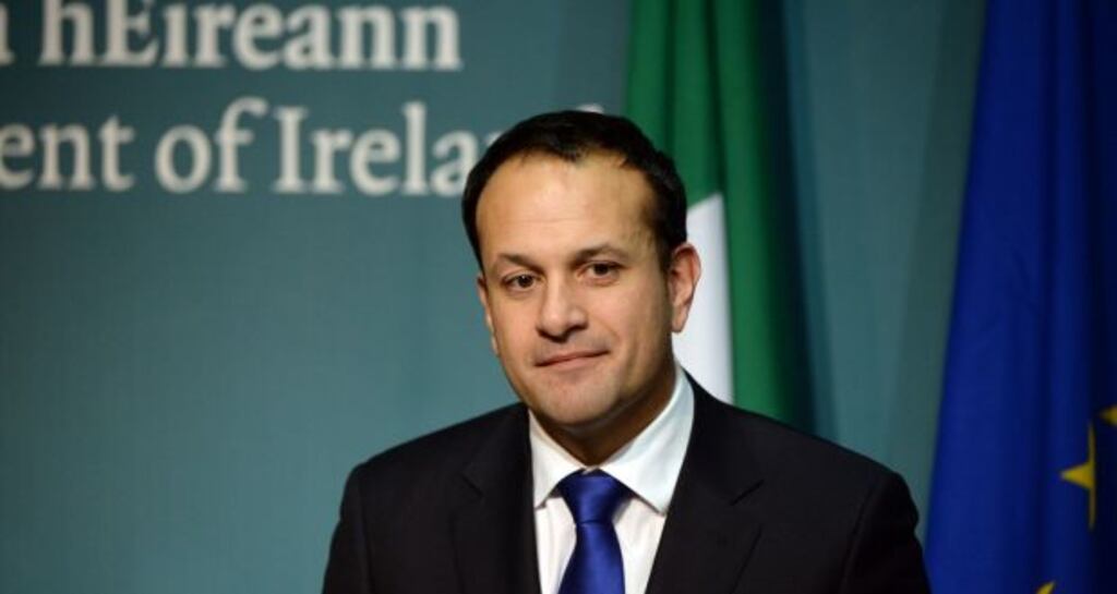 Misconception that Fine Gael is a conservative party, says Varadkar. Photograph: Cyril Byrne/The Irish Times.