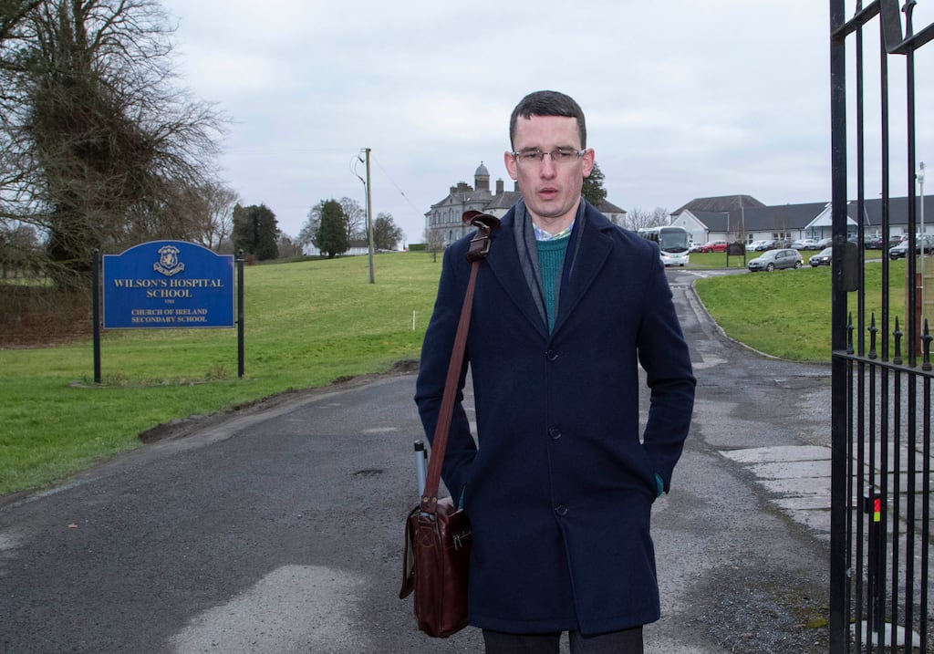 Enoch Burke was previously dismissed by the school for alleged gross misconduct. File photograph: Colin Keegan, Collins Dublin