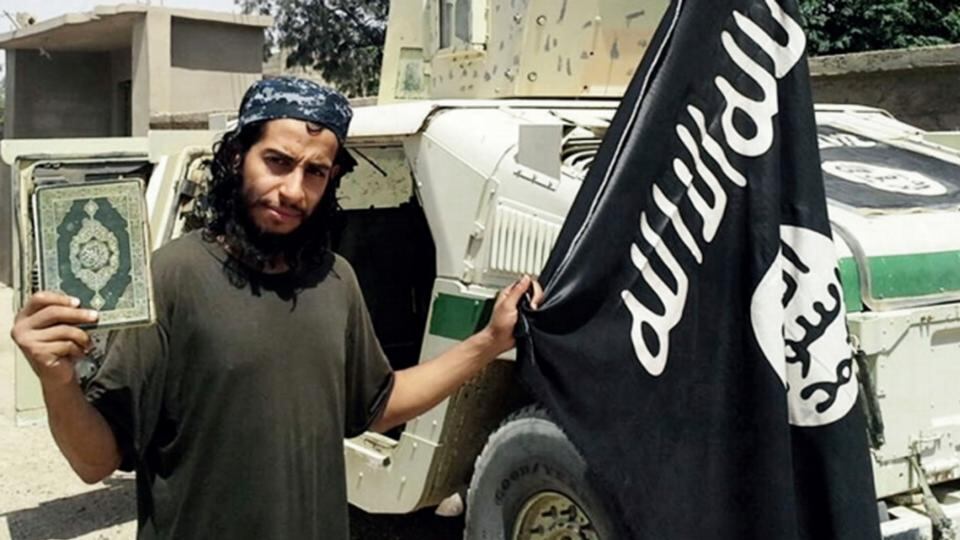 Paris mastermind: 28-year-old Abdelhamid Abaaoud as he appears in Islamic State’s English-language magazine, Dabiq