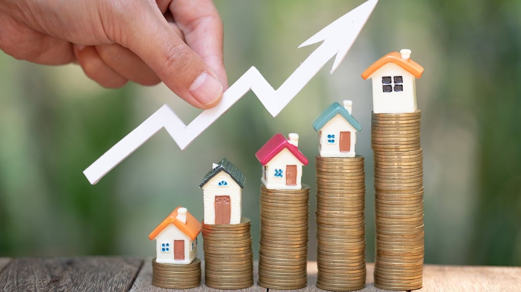 Irish housing wealth, at €587 billion, is approaching the Celtic Tiger highs. Photograph: iStock
