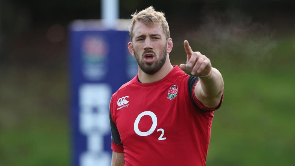 Chris Robshaw captained England when they beat New Zealand 38-21 in 2012. Photograph: Getty.