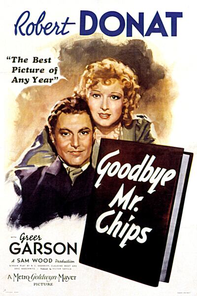 A Goodbye Mr. Chips poster. Photograph: LMPC via Getty Images