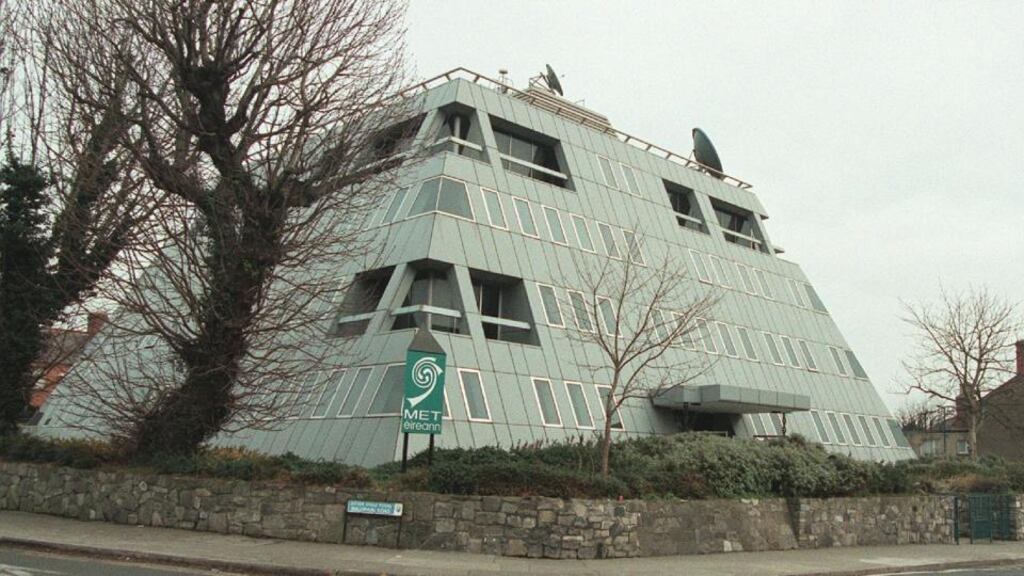 Met Éireann in Glasnevin. It has urged people to monitor weather warnings today in case they change