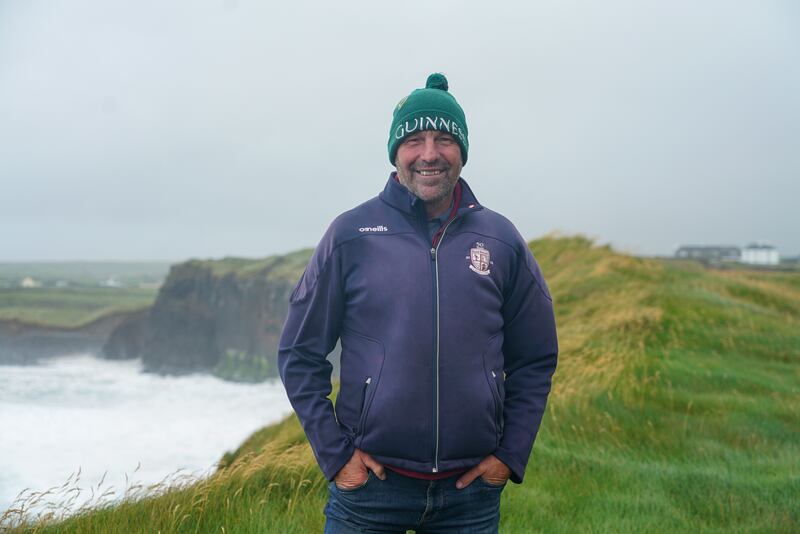 Pat Sweeney runs Doolin Cliff Walks from Doolin southward to the visitor centre at the Cliffs of Moher in Co Clare. Photograph:: Enda O'Dowd