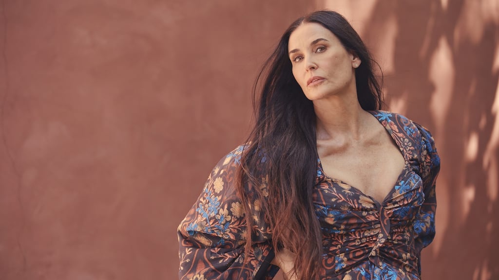 Demi Moore in Beverly Hills. Photograph: Ramona Rosales/The New York Times