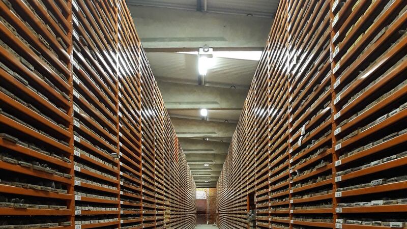 Just one lane of the core storage in Sandymount.