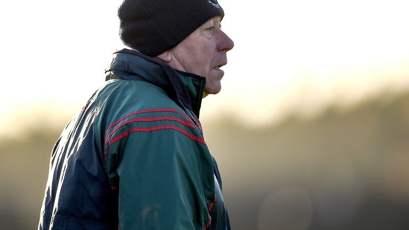 Rathnew manager Harry Murphy: “Wouldn’t it be great for Wicklow football to have the Dubs in Aughrim?” Photograph: Tommy Grealy/Inpho