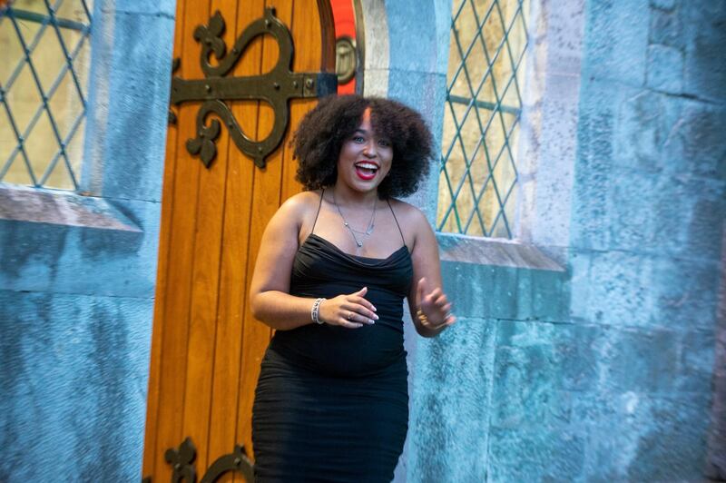 UCD LawSoc competitor Frances Aketch. Photograph: John Allen/Provision