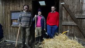 ‘I can say this is the happiest I’ve ever been and my family will say that, here on the farm’