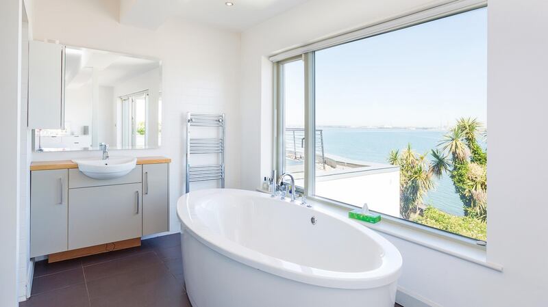 Master bedroom’s en suite at 8 Maretimo Gardens East, Blackrock, Co Dublin