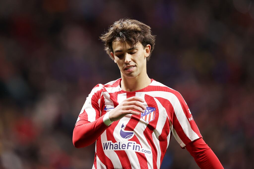 Joao Felix looks set to be heading to Chelsea on a loan deal until the end of the season. Photograph: Gonzalo Arroyo Moreno/Getty Images