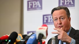 David Cameron suggests Ukraine can use British weapons to strike troops inside Russia
