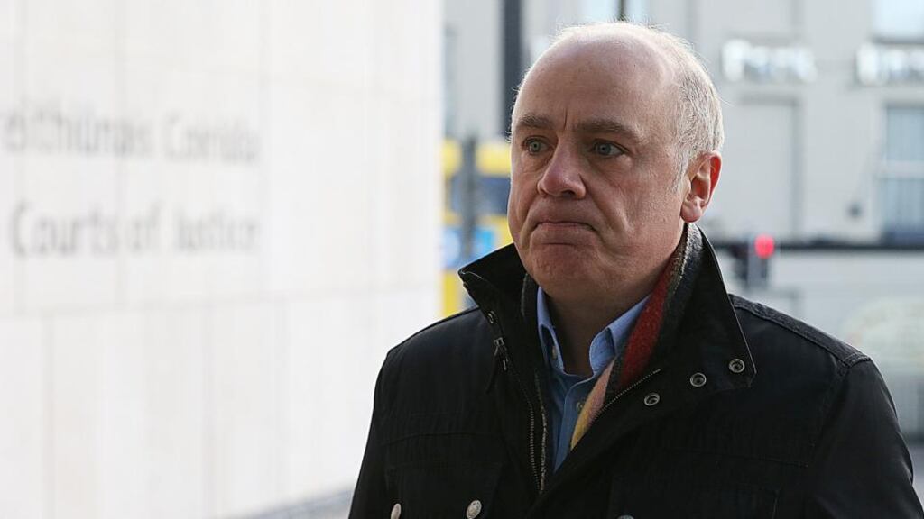 Anglo Irish trial: David Drumm denies conspiracy to defraud and false accounting. Photograph: Collins Courts