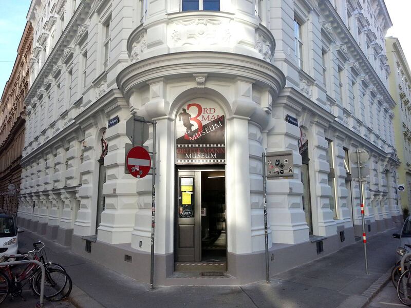 Third Man Museum in Vienna only opens for a couple hours each week