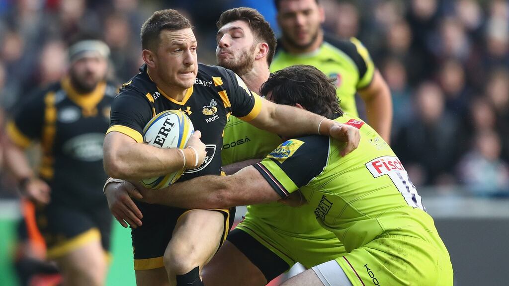 Jimmy Gopperth of Wasps. Photograph: Clive Mason/Getty Images