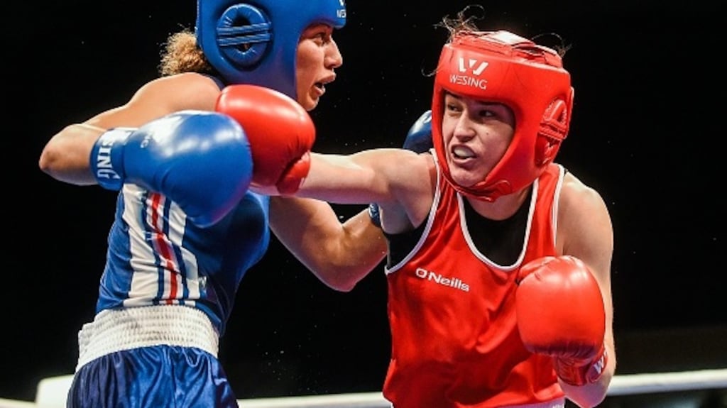 Katie Taylor will not be defending her European Championship gold medal. She beat Estelle Mossley in the final in 2014 to secure her sixth title in a row. Photograph: Getty