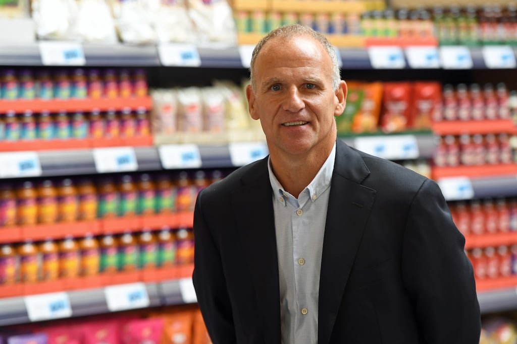 Former Tesco boss Dave Lewis has been appointed as chief executive of Diageo. Photograph: Joe Giddens/PA Wire