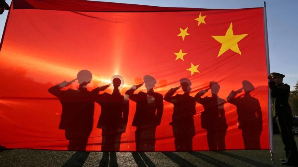 ‘Those human rights defenders seen by the state as less influential, or as not having the same support base, are rounded up by the police and held for lengthy periods.’ Above, the daily national flag raising and lowering ceremony on Tiananmen Square, Beijing. Photograph: REUTERS/Stringer