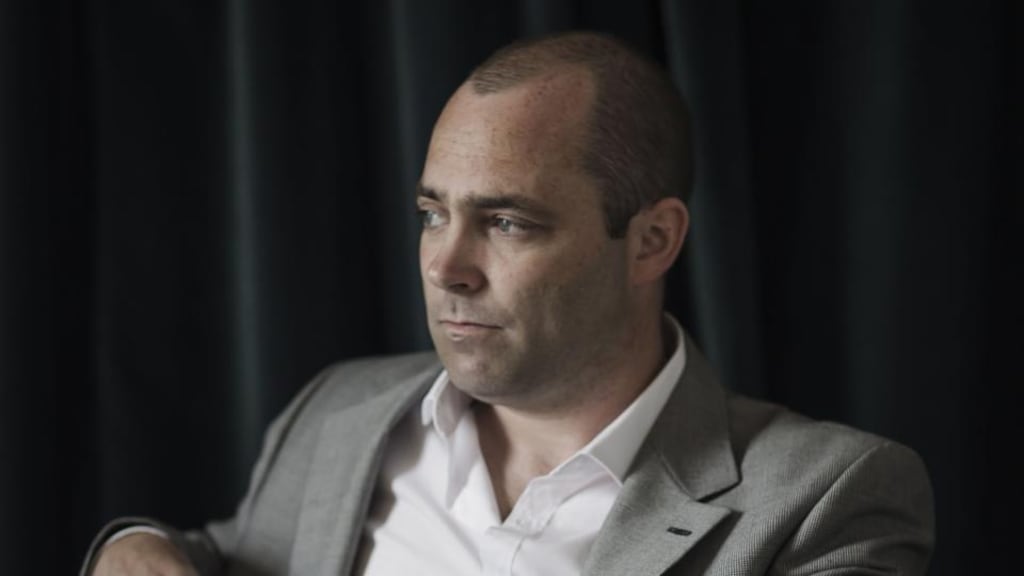 Irish novelist Donal Ryan has won the 2013 Guardian First Book Award with ‘The Spinning Heart’. Photograph: Matthew Thompson