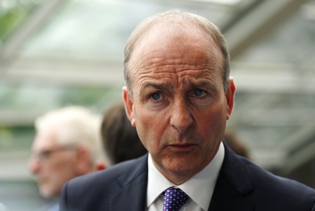 Tánaiste Micheal Martin: 'Ukraine continues to face enormous challenges in the face of Russian aggression.' Photograph: Brian Lawless/PA Wire